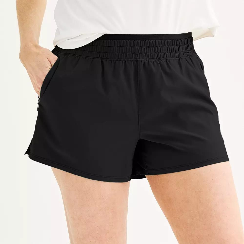 Women's Tek Gear® Woven Run Shorts,  Product Image