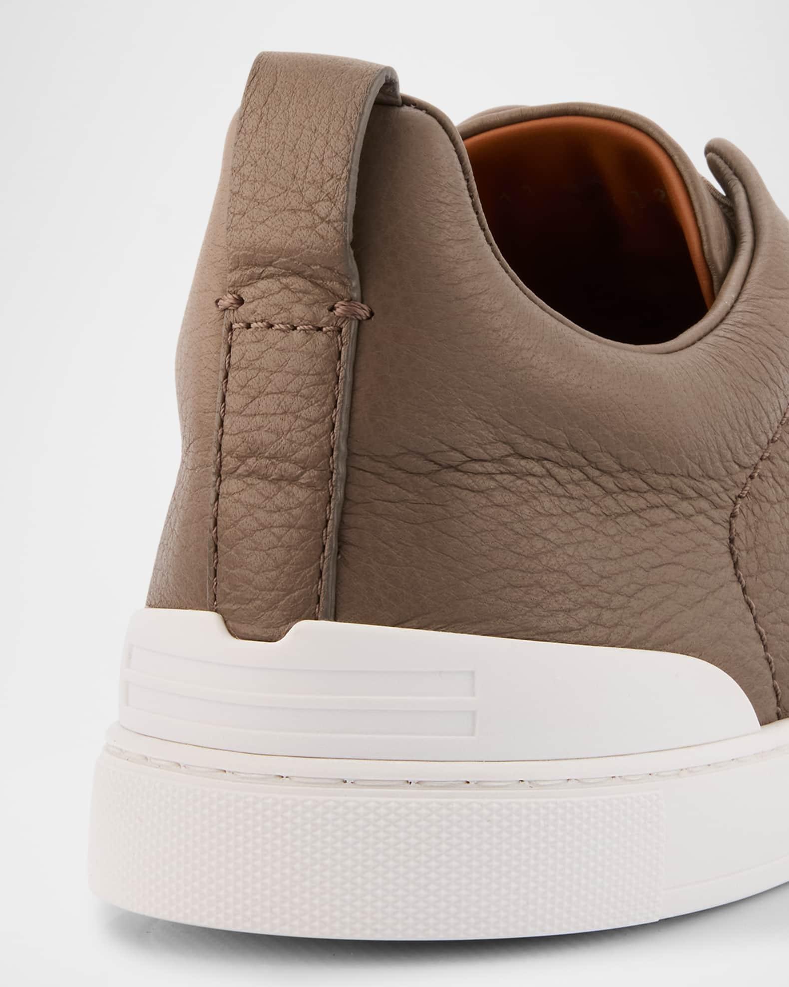 Mens Deerskin Triple Stitch Sneakers Product Image