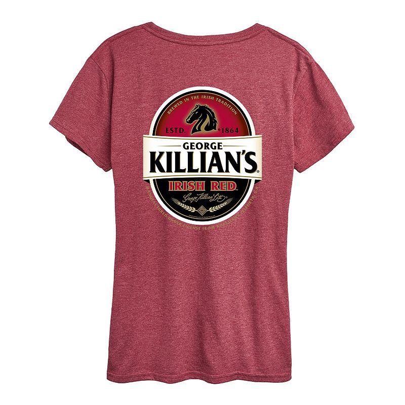 Women's Killian's Irish Red Logo Graphic Tee, Size: XL, Black Product Image