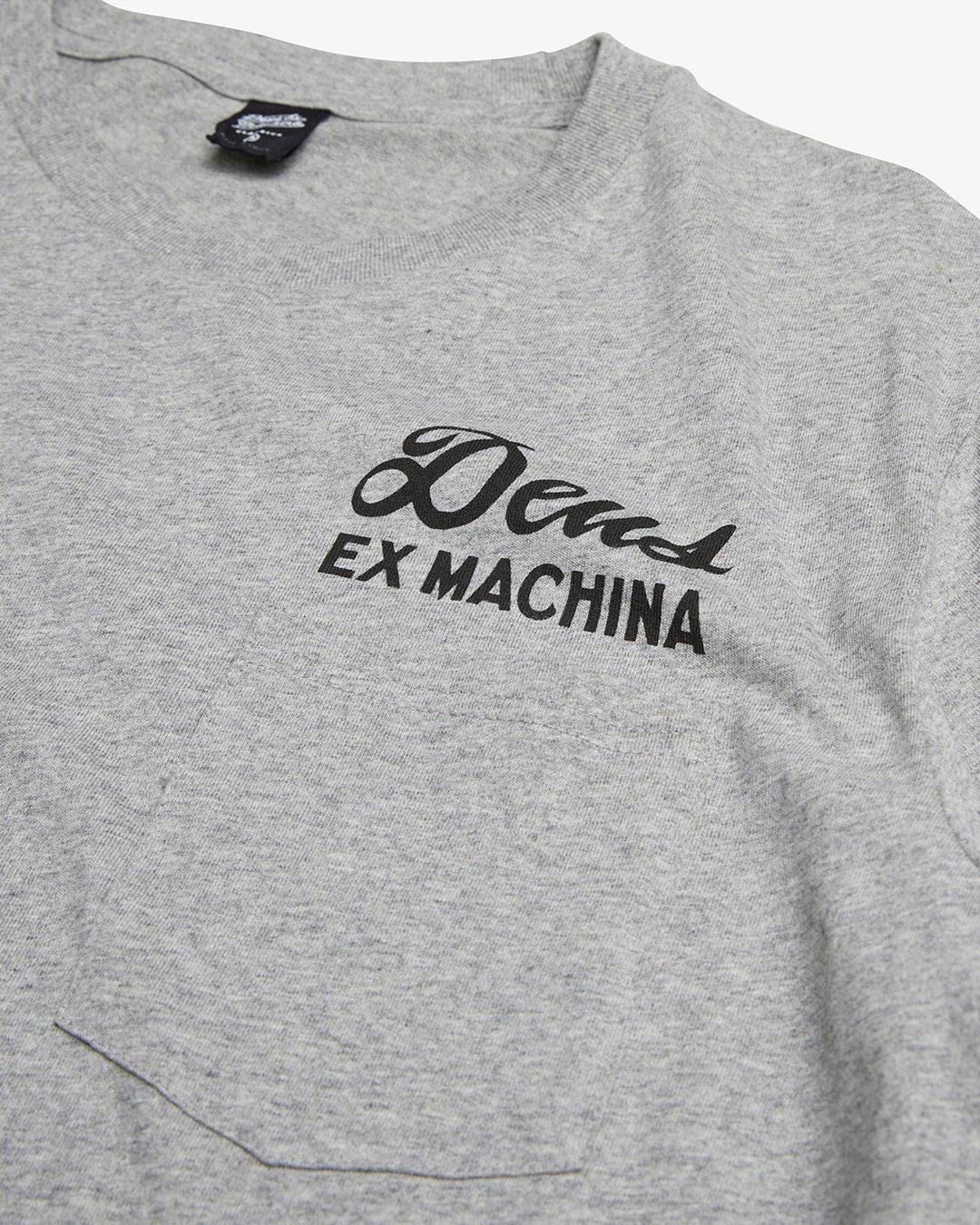 Venice Address Pocket Tee - Grey Marle Product Image