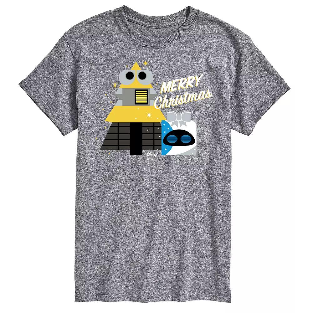 Disney / Pixar's WALL-E Men's Merry Christmas Graphic Tee,  Product Image