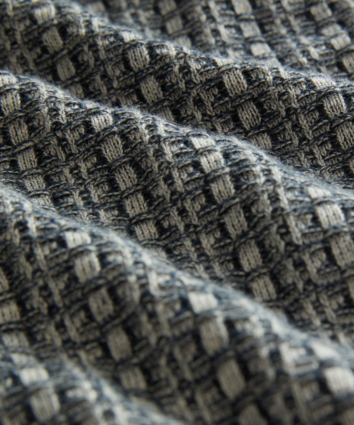 Linen Geometric Montauk Sweater Polo Product Image