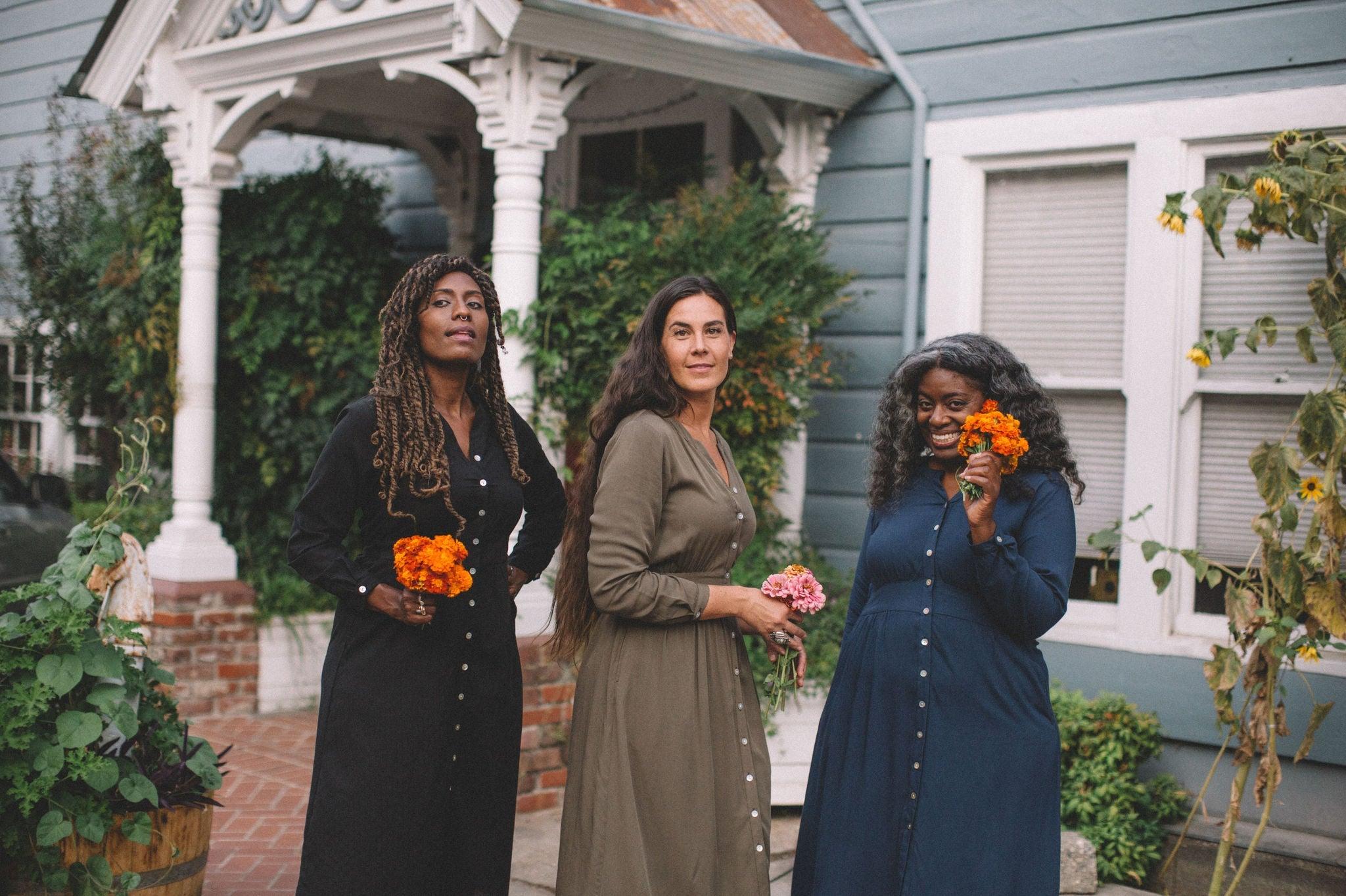 Vera Dress in Black Embroidery Product Image