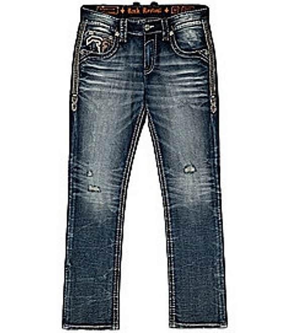 Rock Revival Xander Straight Leg Jeans Product Image