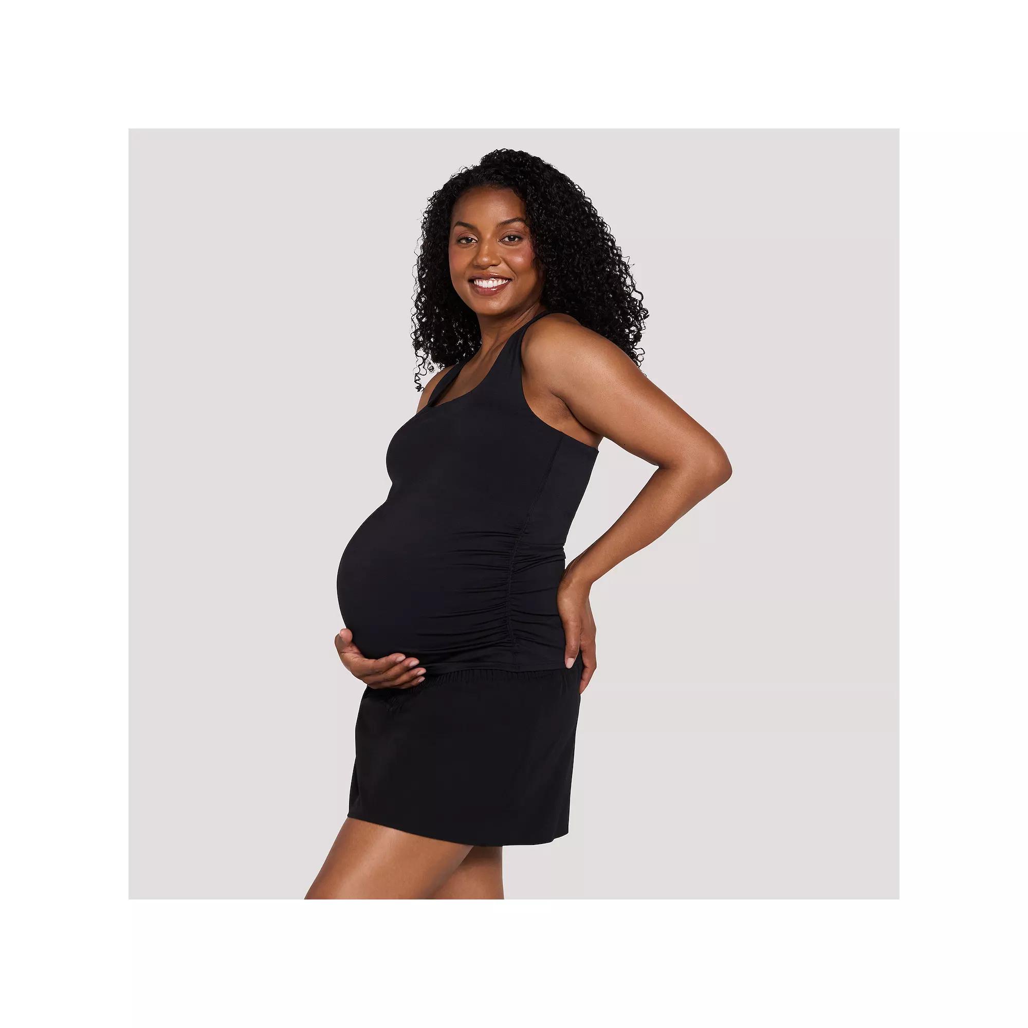 Maternity Motherhood® Racerback Scoop Neck Tank with Inbuilt Bra, Women's,  Product Image