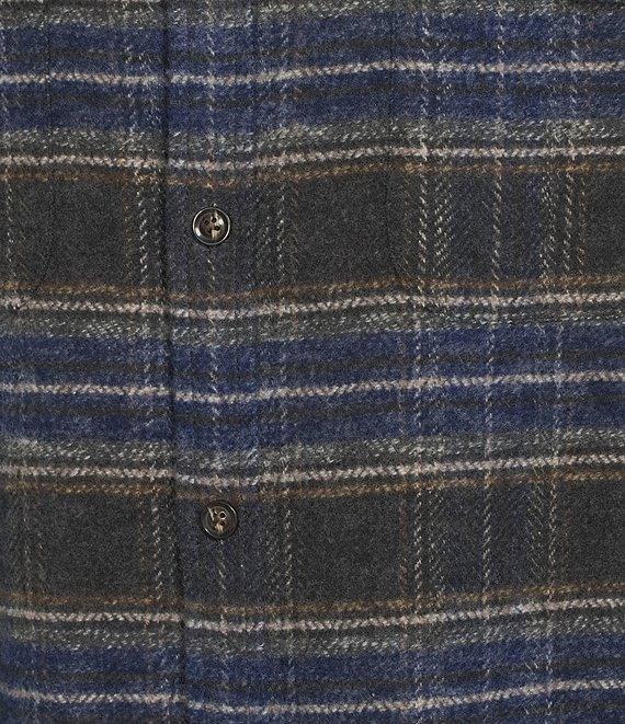 Hart Schaffner Marx Hart's Holiday Collection Plaid Long Sleeve Shirt Jacket Product Image