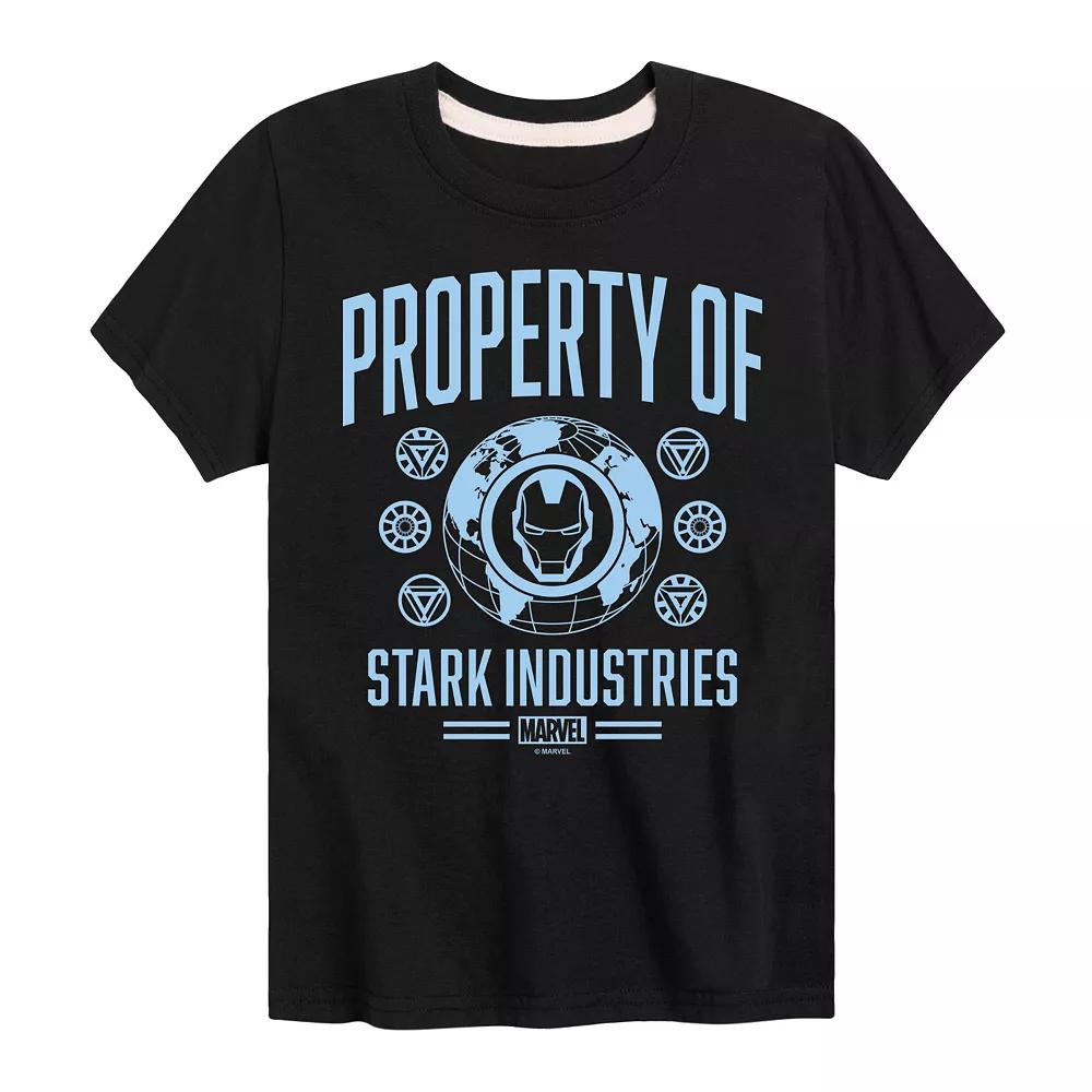 Boys 8-20 Marvel Iron Man Property Of Stark Industries, Boy's,  Product Image