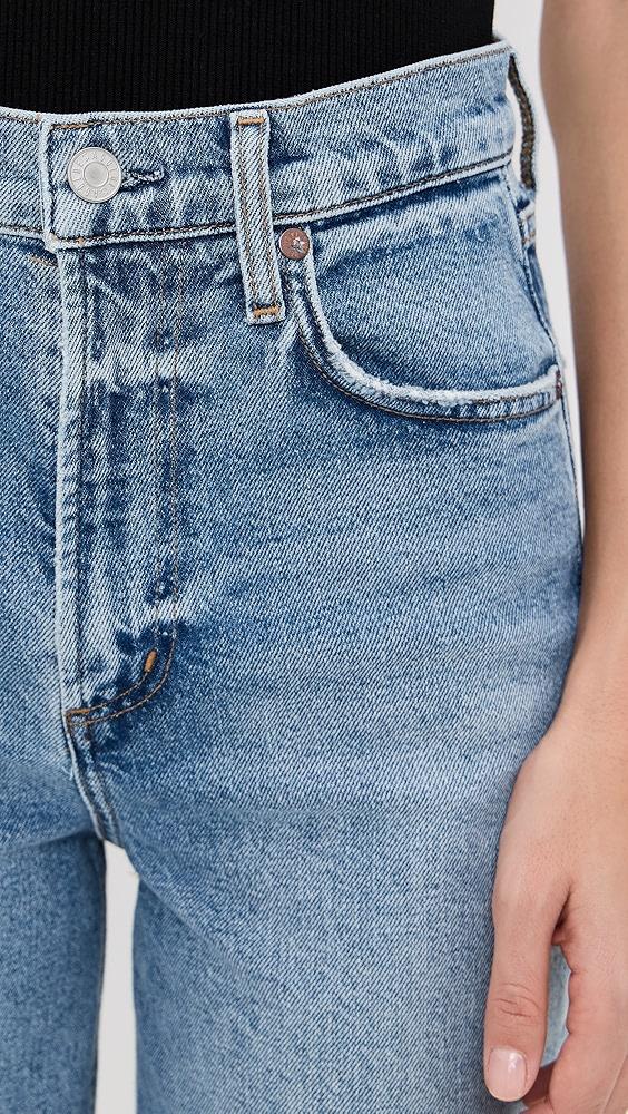 AGOLDE Ren: High Rise Wide Leg Jeans | Shopbop Product Image