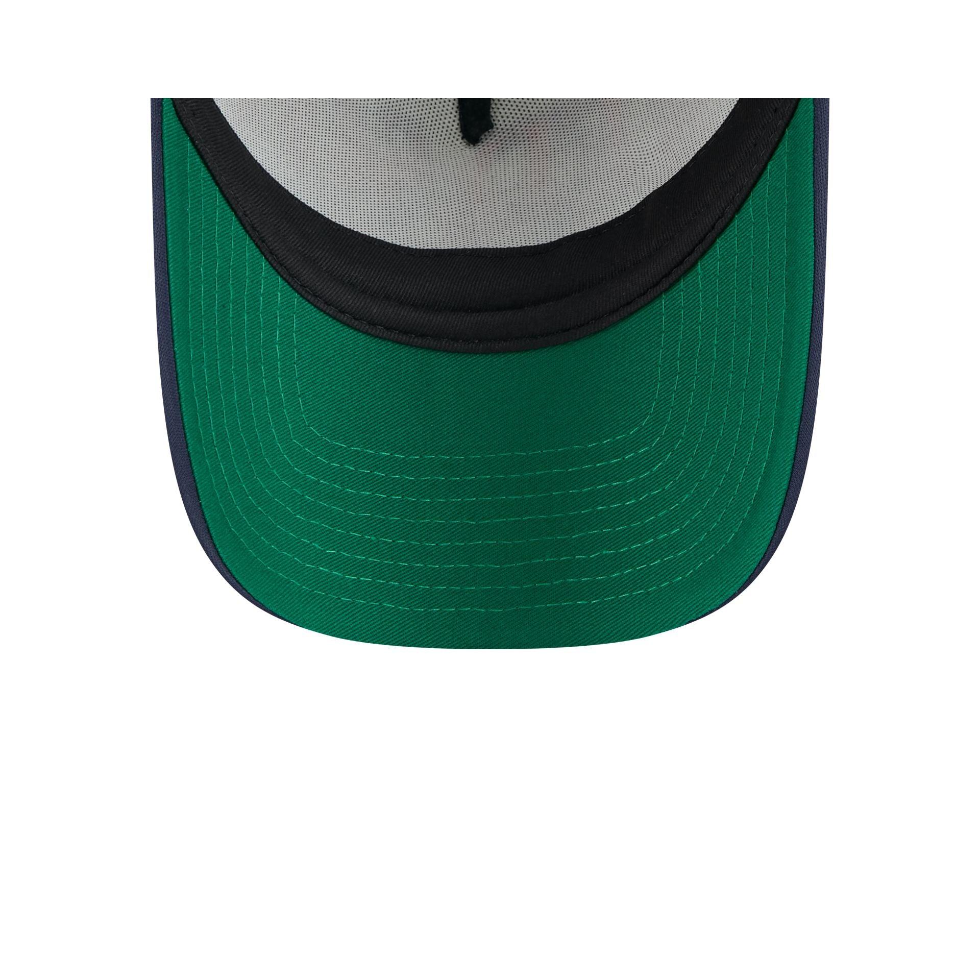 Boston Red Sox Distressed 9FORTY A-Frame Trucker Hat Male Product Image