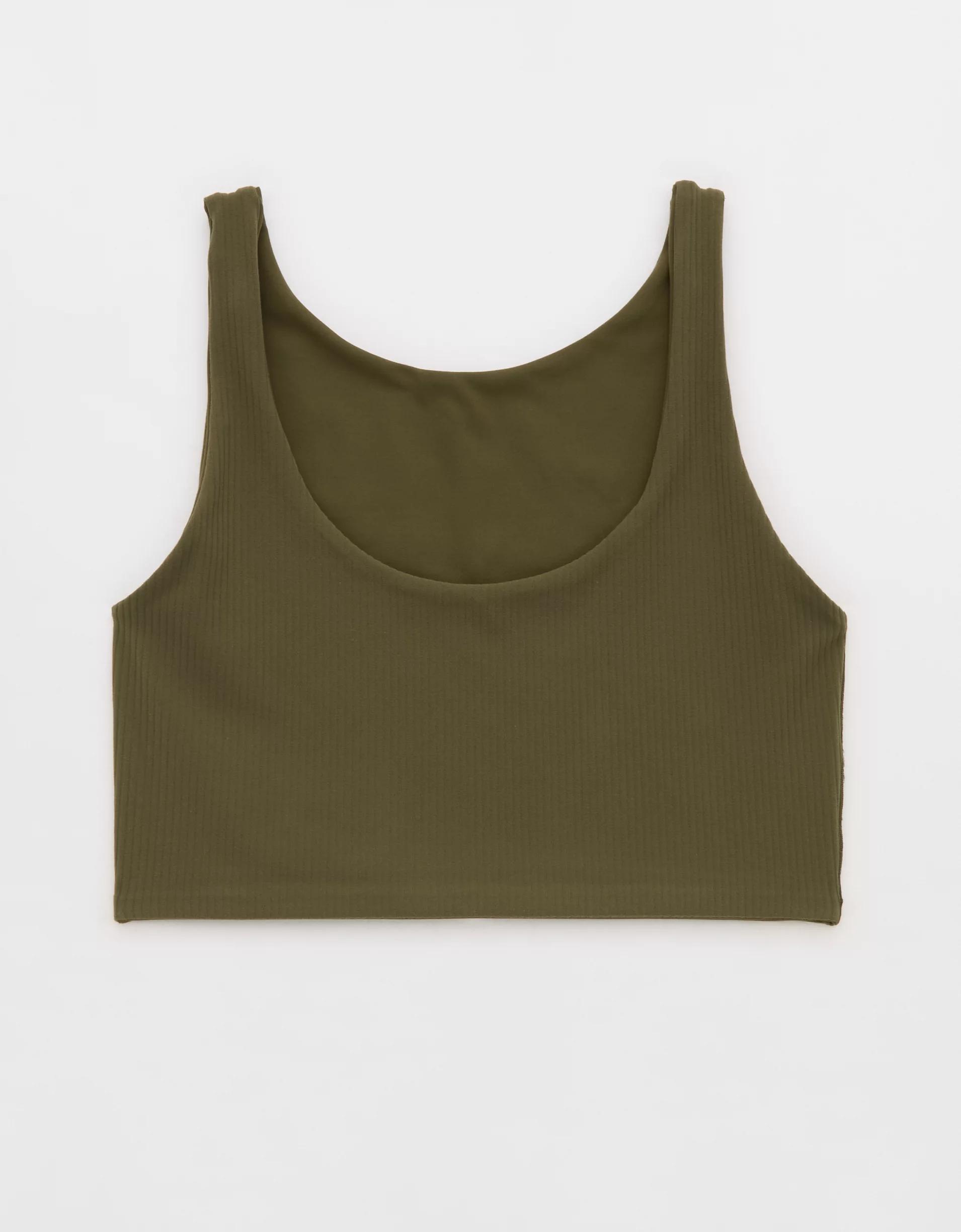 OFFLINE By Aerie Real Me XTRA Rib Switch Up High Neck Sports Bra Product Image