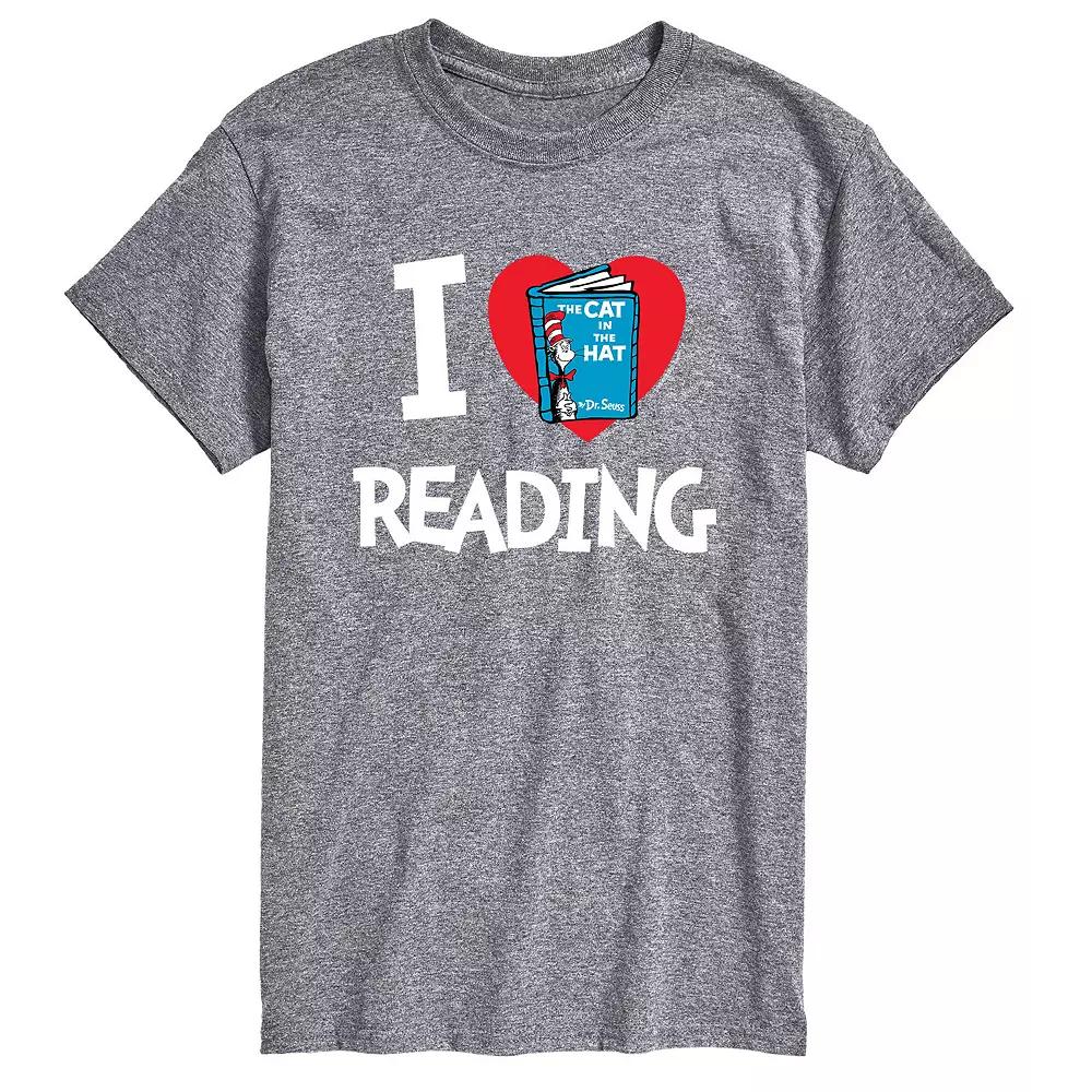 Men's Dr. Seuss I Love Reading Tee,  Product Image