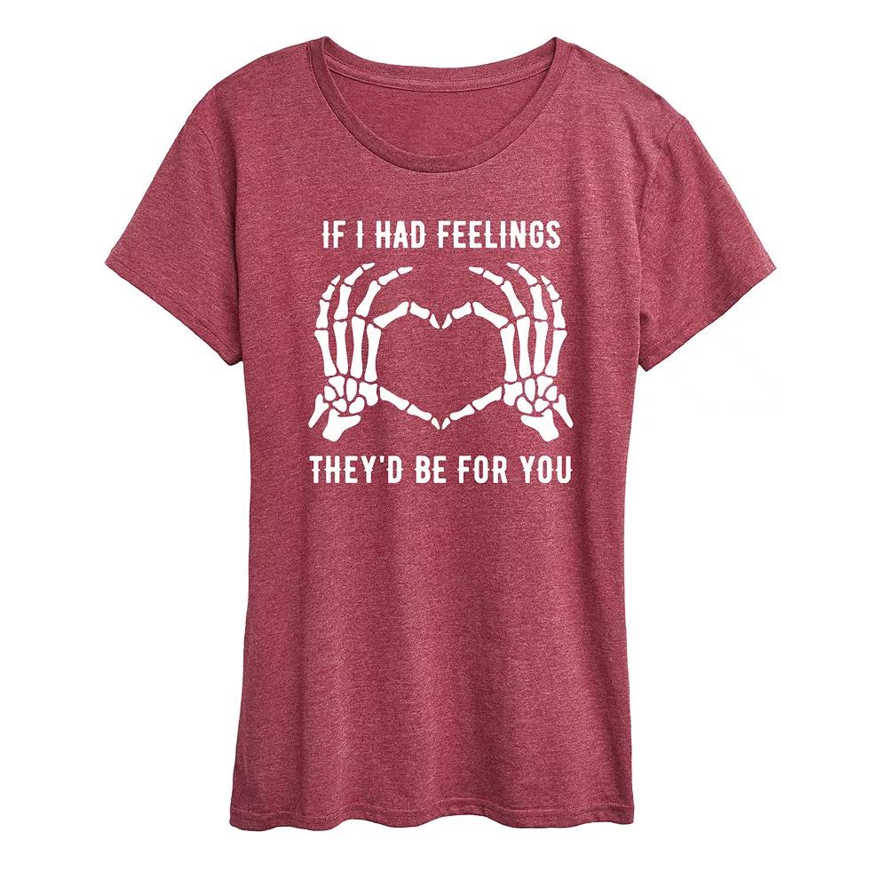 Women's If I Had Feelings Graphic Tee,  Product Image