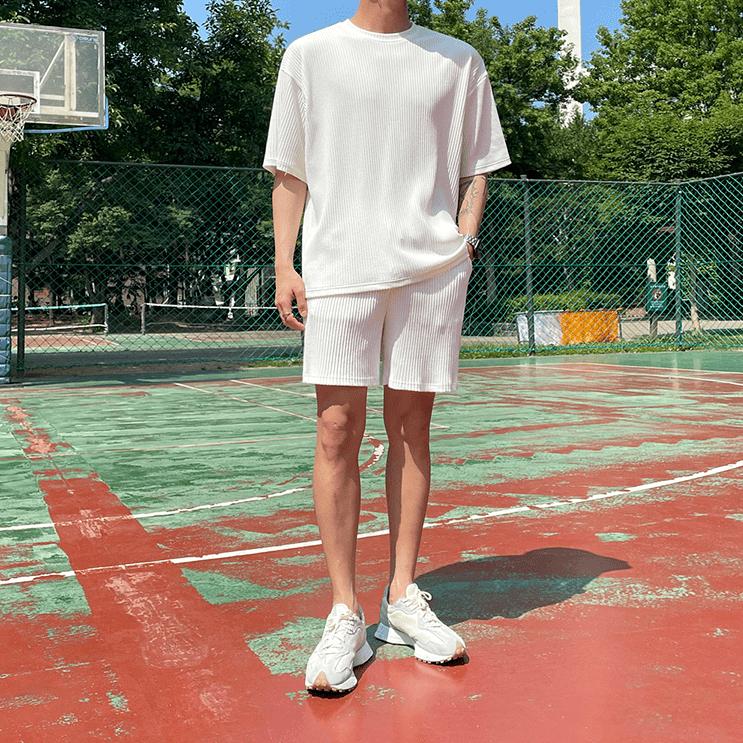 RT No. 9102 PLEATED SHIRT, SHORTS, PANTS Product Image