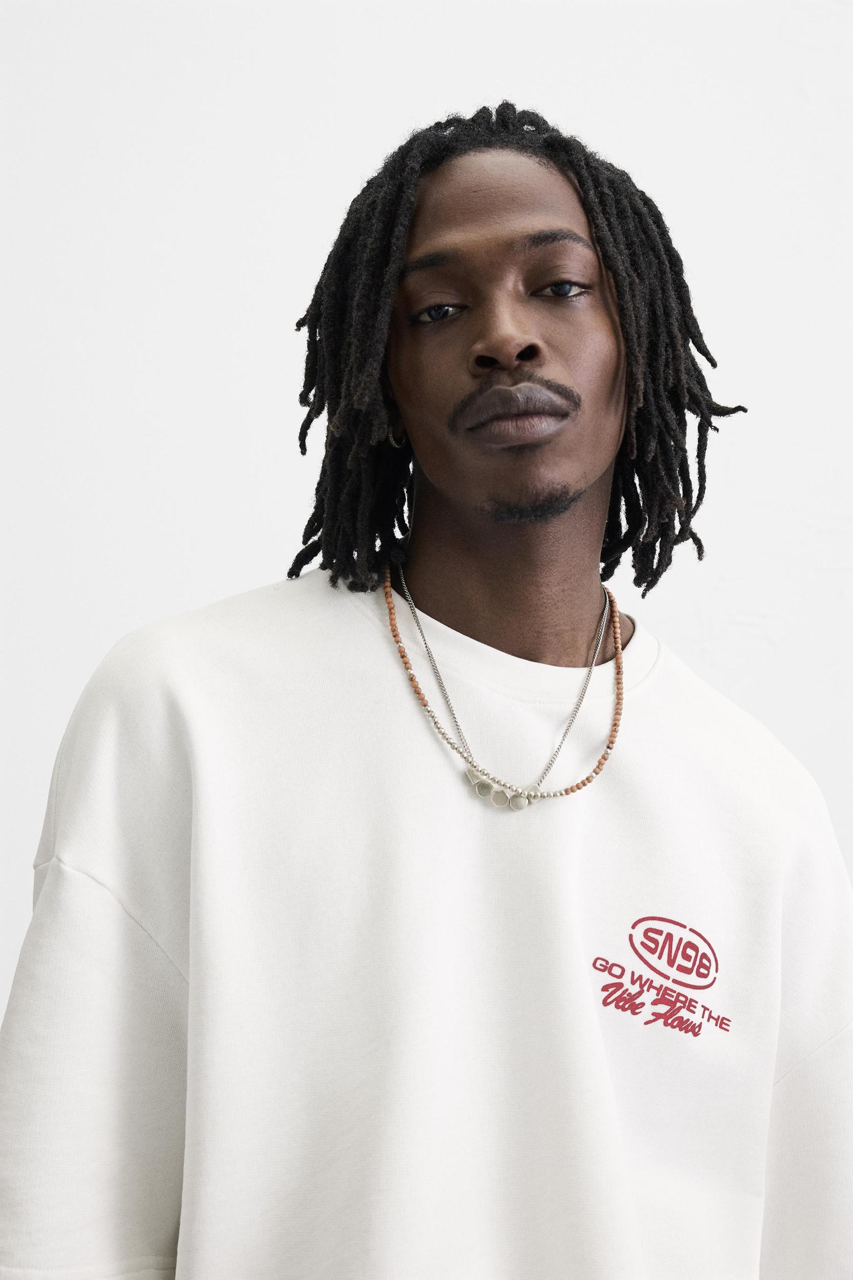 COMBINATION PRINT SWEATSHIRT Product Image