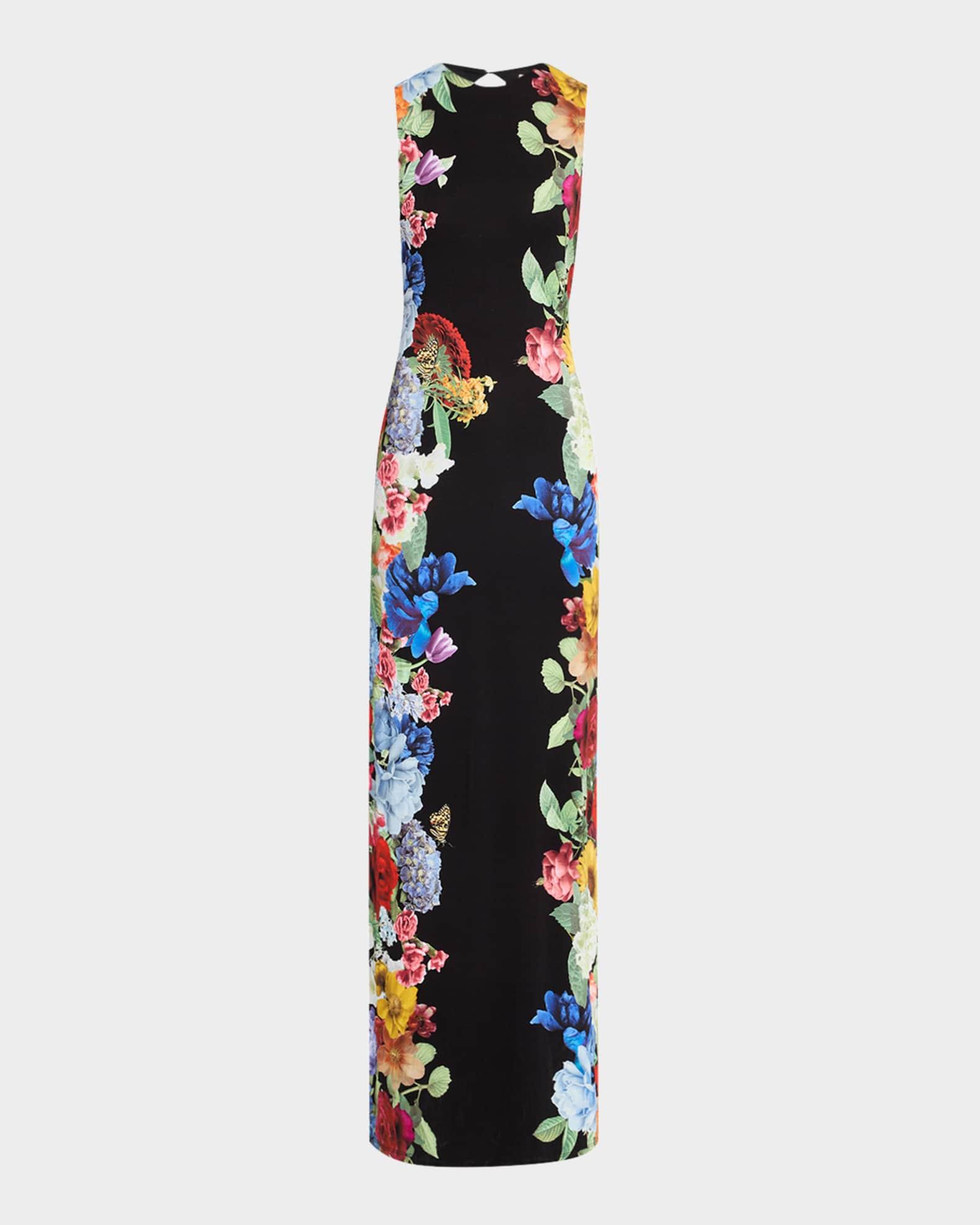 Delora Floral Sleeveless Maxi Dress Product Image