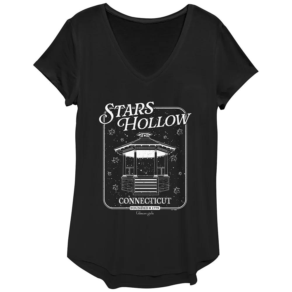Women's Gilmore Girls Stars Hollow Gazebo Graphic Tee, Girl's,  Product Image