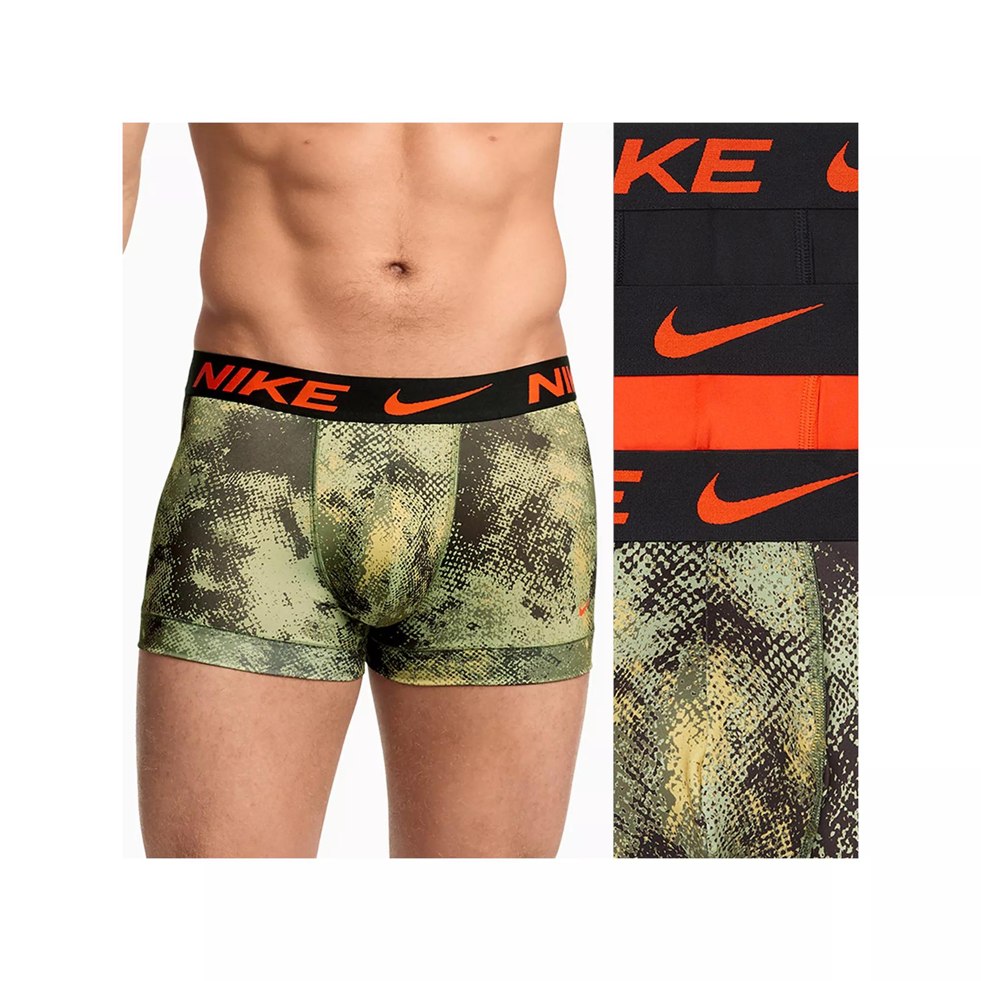Men's Nike 3-Pack Dri-FIT Essential Microfiber Trunks,  Product Image