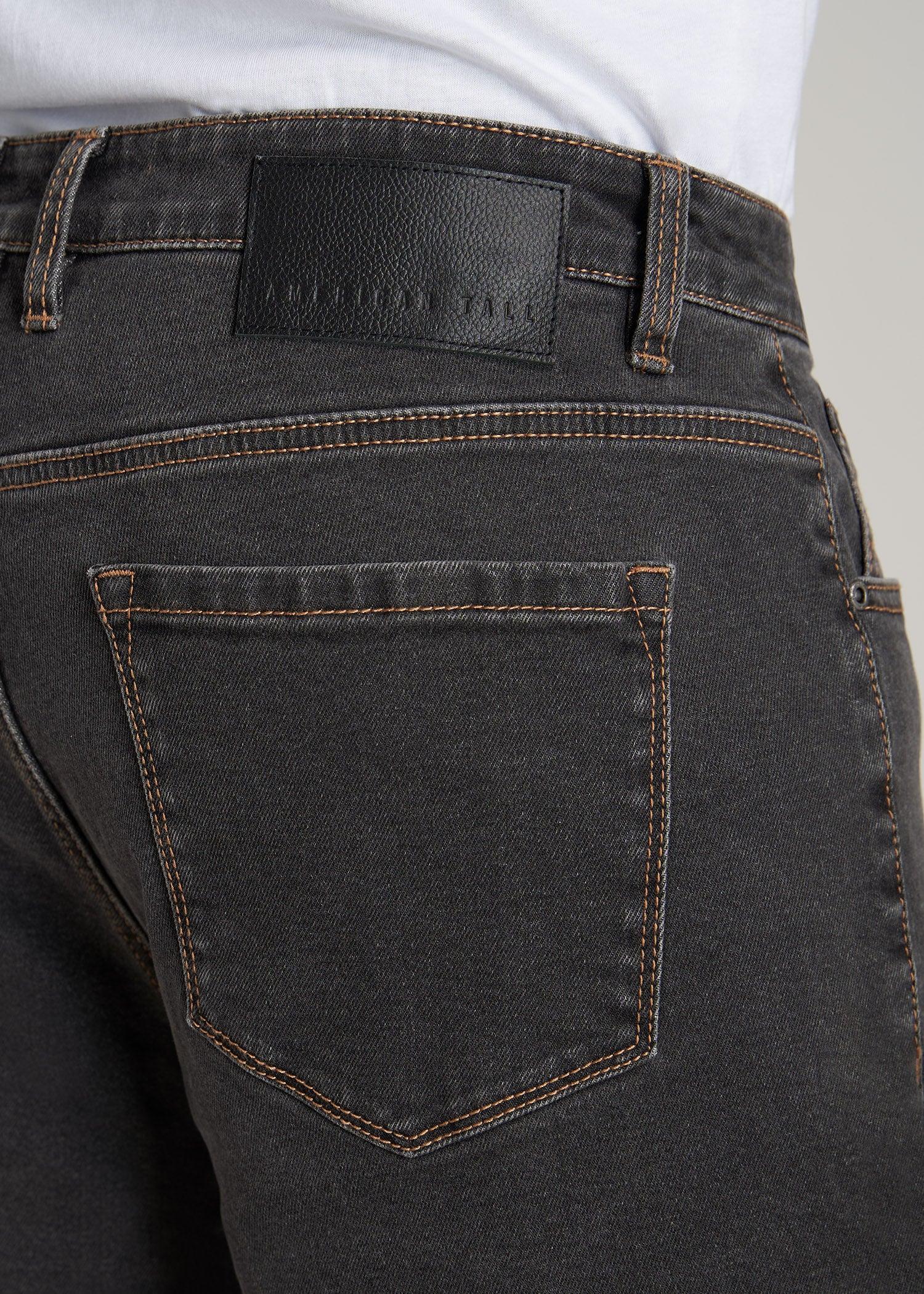 J1 STRAIGHT LEG Jeans for Tall Men in Dark Grey Denim Male Product Image