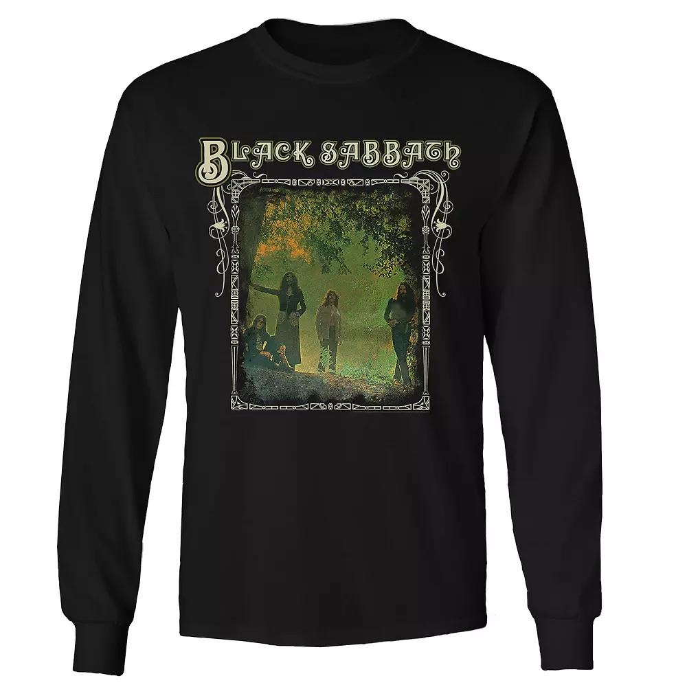 Men's Black Sabbath Photo Framed Long Sleeve, Size: Medium Product Image