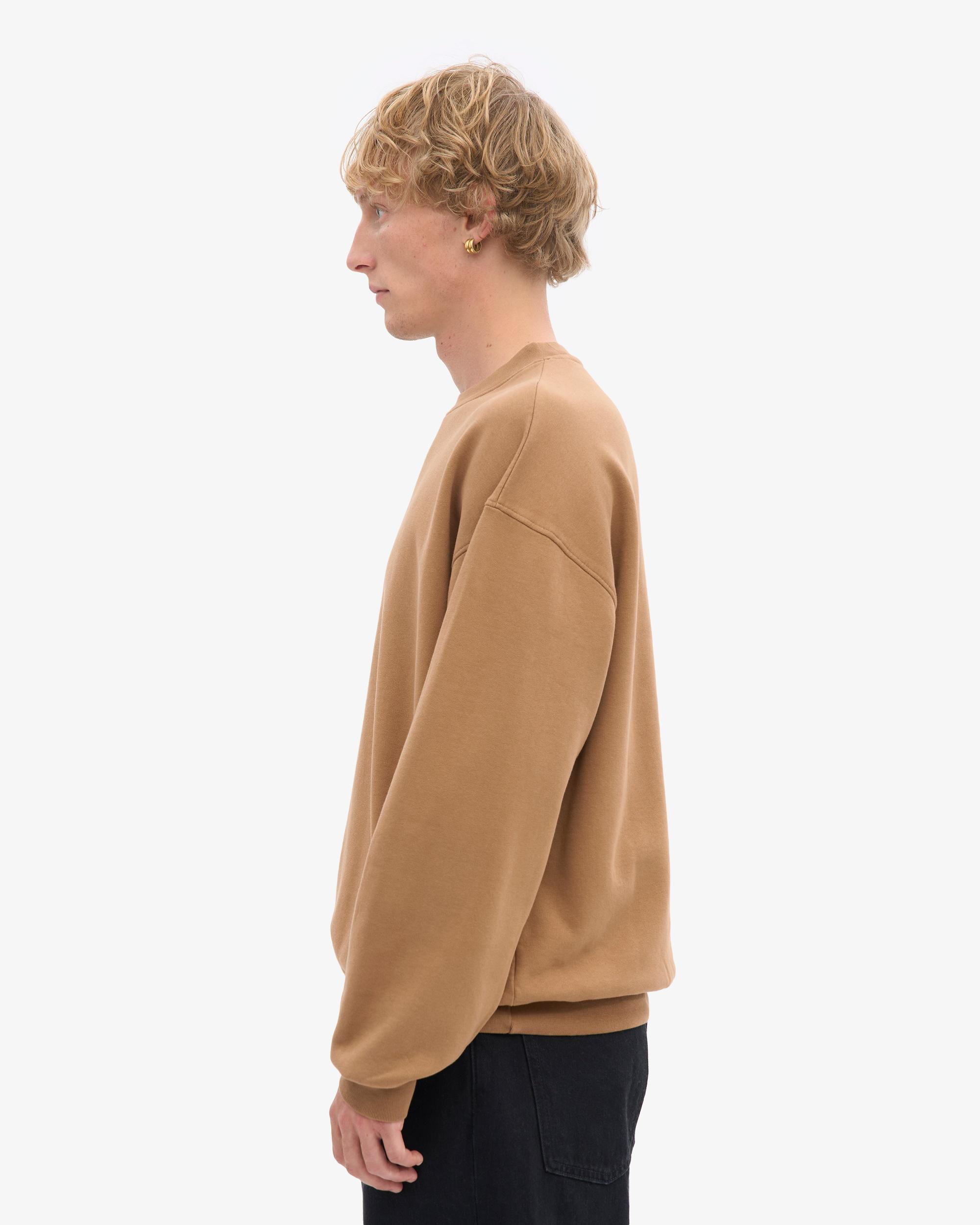 Organic Oversized Crew - Pacific Blue Product Image