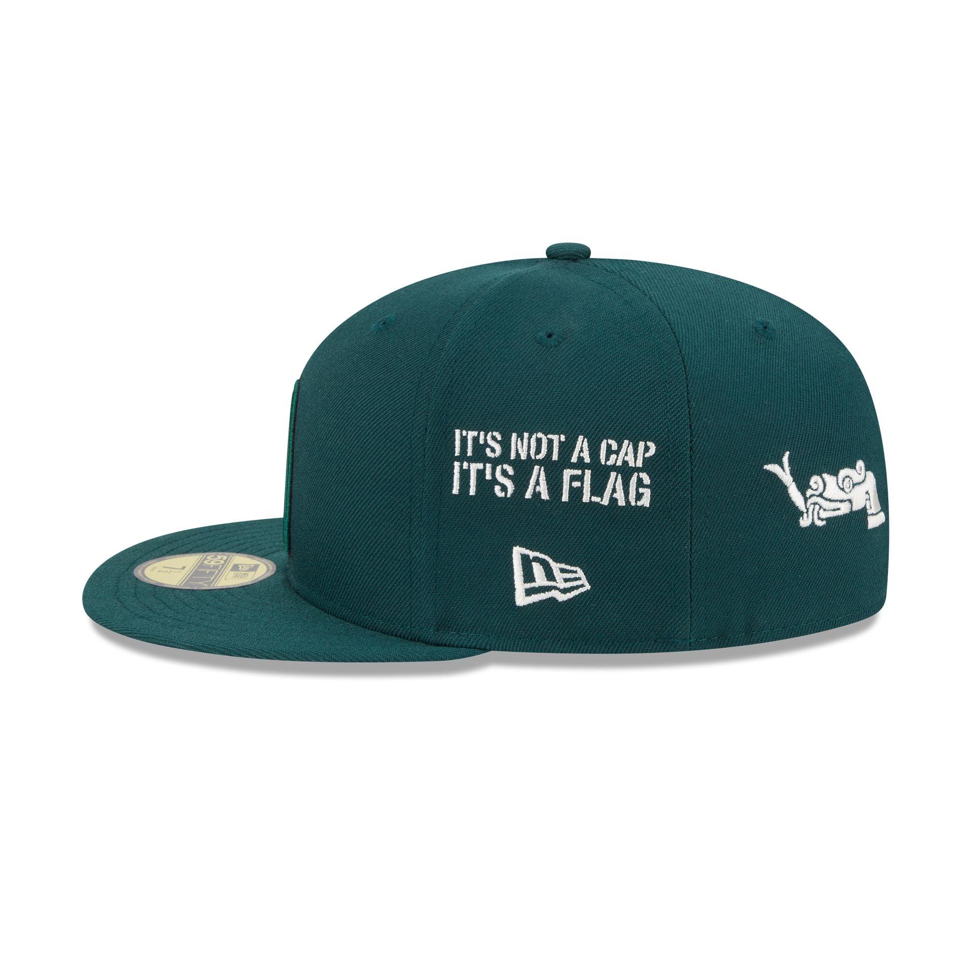 Mexico Baseball New Era Anniversary Logos Green 59FIFTY Fitted Hat Male Product Image