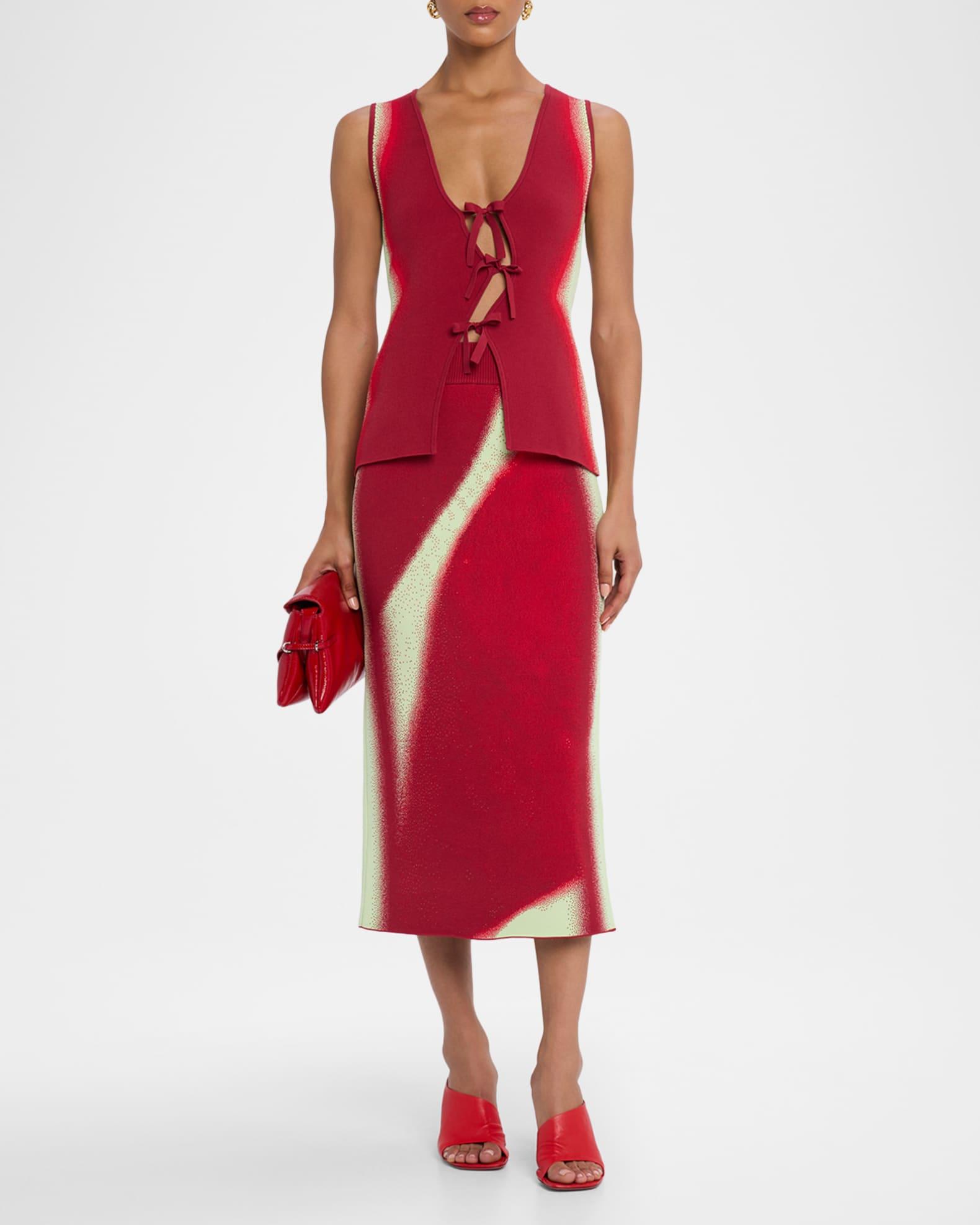 Sophie Cherry Midi Skirt Product Image