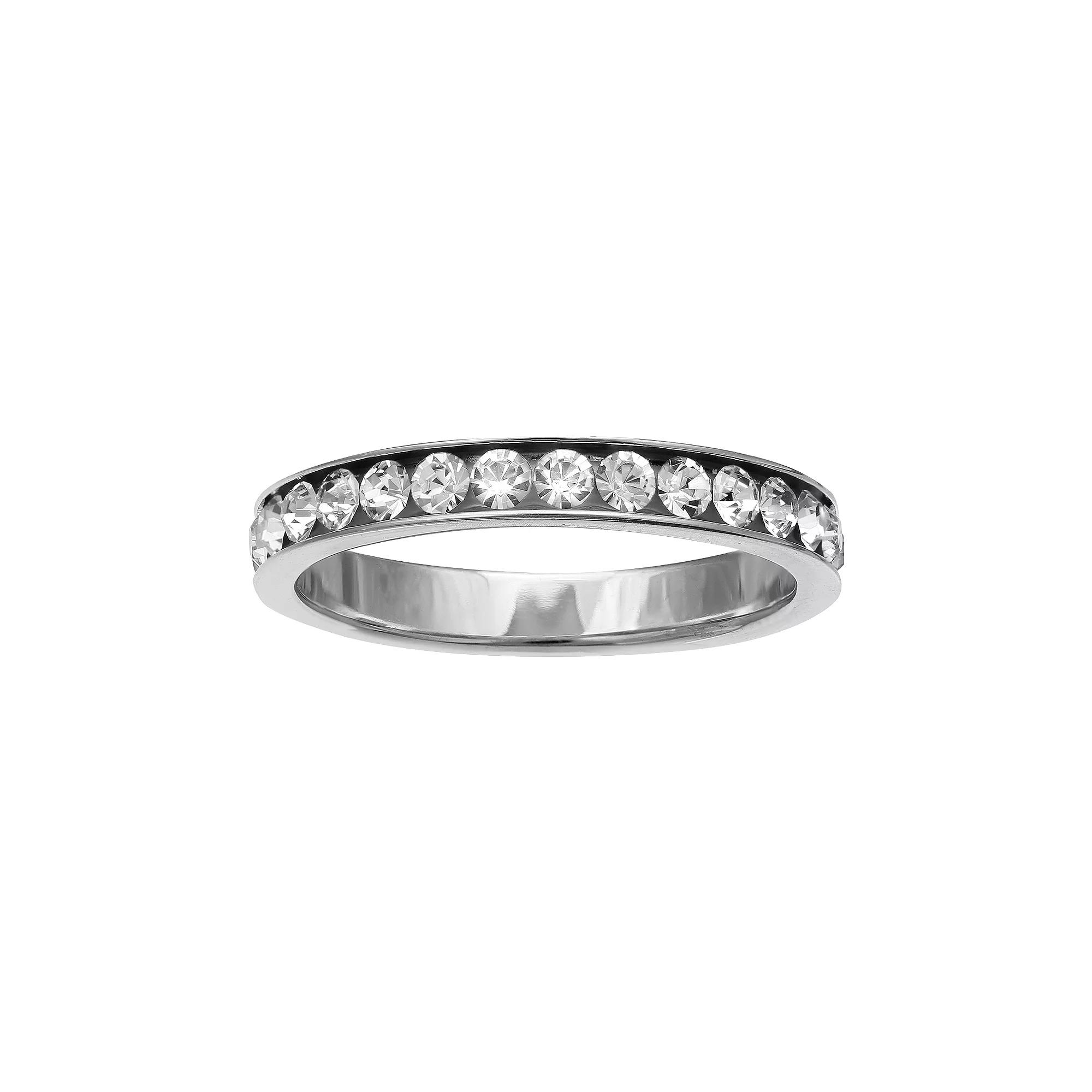 PRIMROSE Sterling Silver Cubic Zirconia Ring, Women's, Size: 8, Silver Tone Product Image