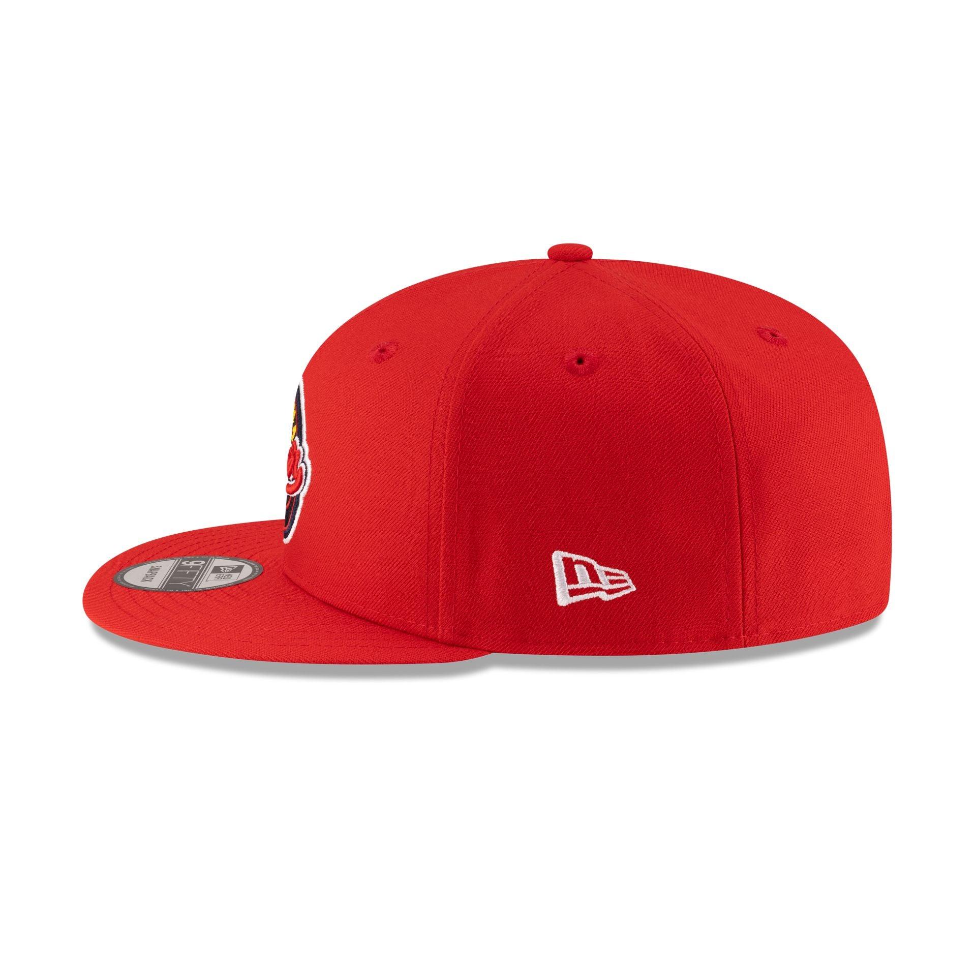 Indiana Fever Caitlin Clark Red Logo 9FIFTY Snapback Hat Male Product Image