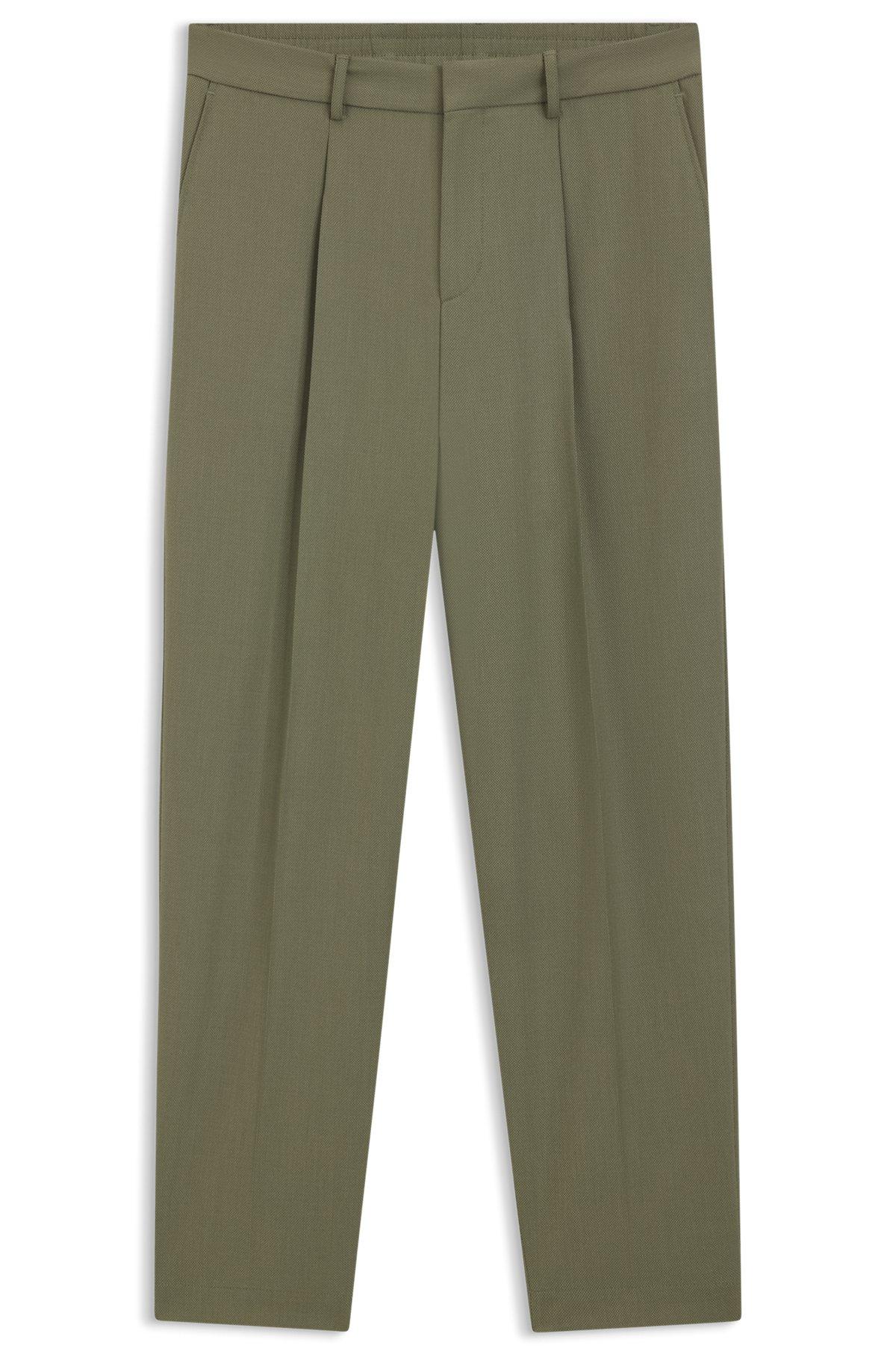 Relaxed-fit trousers in machine-washable stretch fabric Product Image
