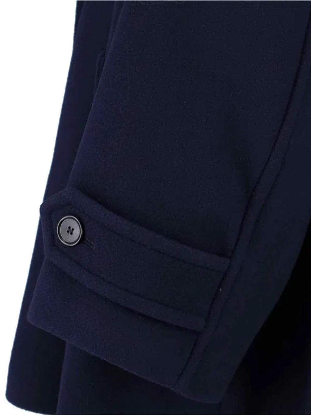 CHLOÉ Chloe Double-breasted Wool-blend Jacket In Black Product Image