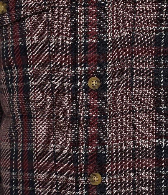 Rowm Long Sleeve Jaspe Large Plaid Button Down Sport Shirt Product Image