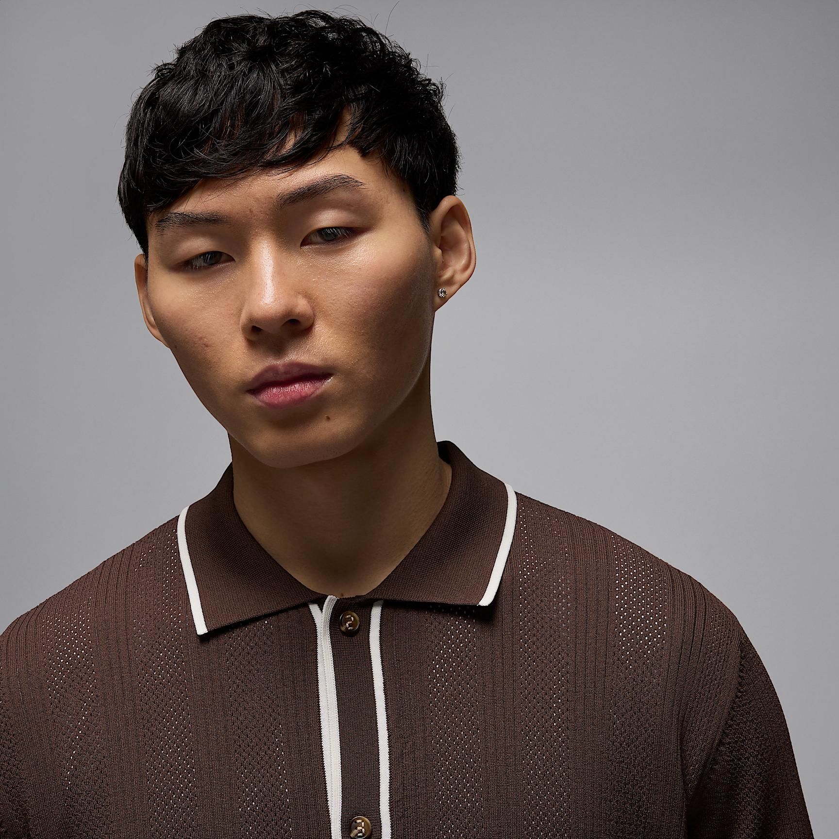 Jordan Sport ​Men’s Knit Button-Down Golf Top Product Image