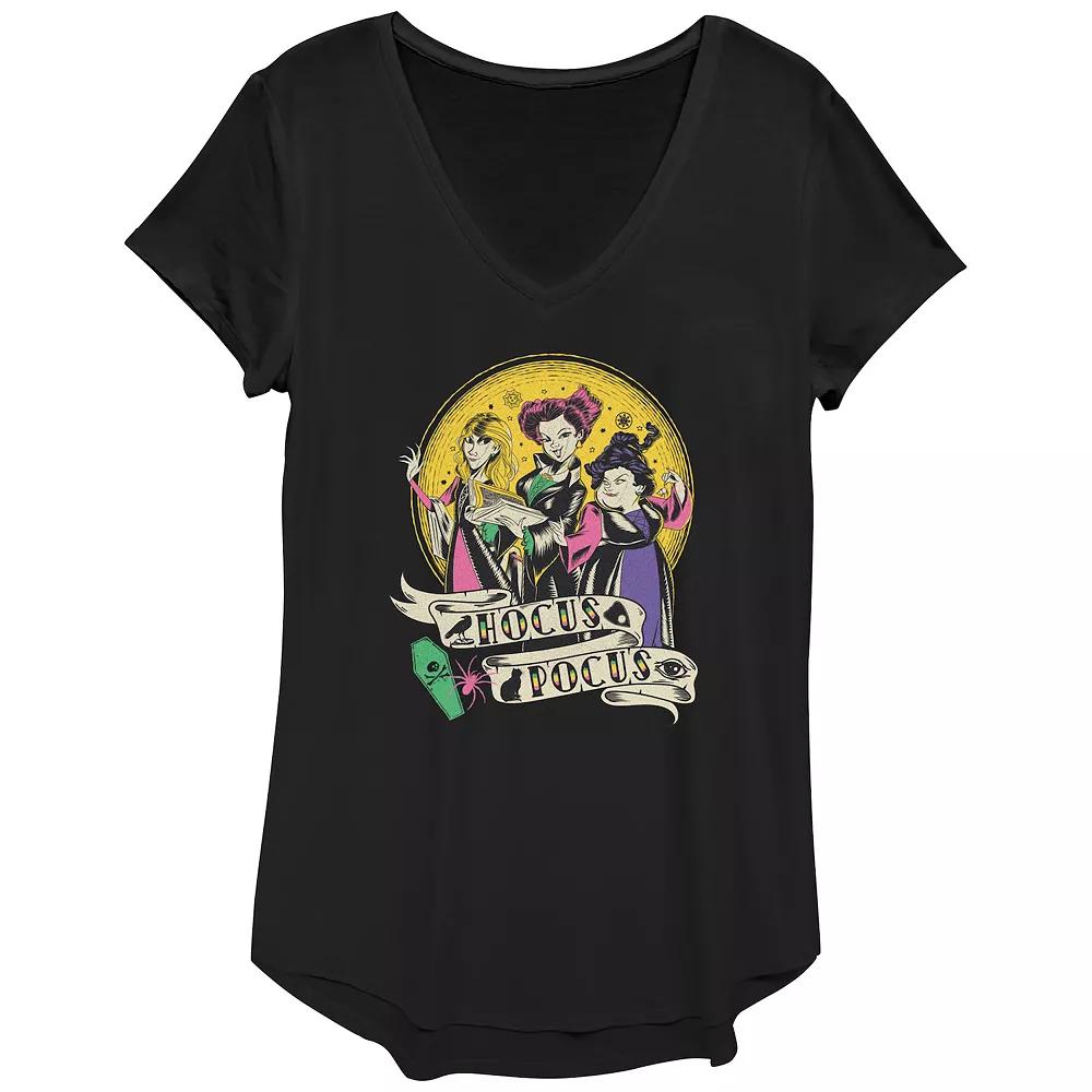 Women's Disney Hocus Pocus Sanderson Sisters Tattoo Graphic Tee, Girl's,  Product Image