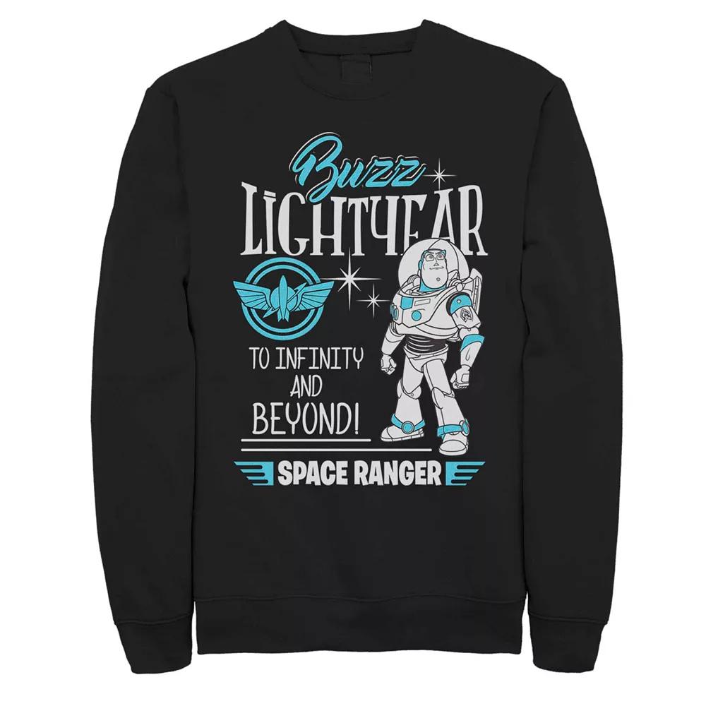 Men's Disney Pixar Toy Story Buzz Lightyear Ranger Poster Fleece,  Product Image