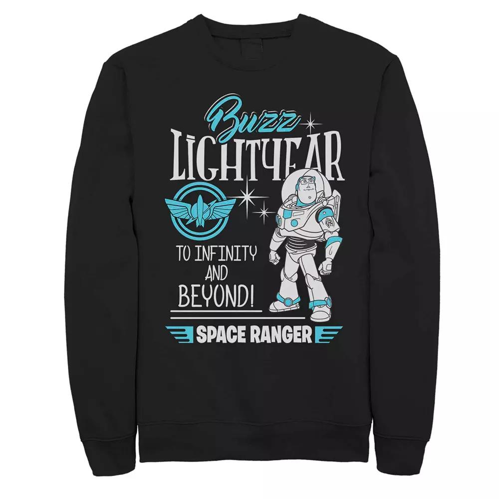 Men's Disney Pixar Toy Story Buzz Lightyear Ranger Poster Fleece,  Product Image