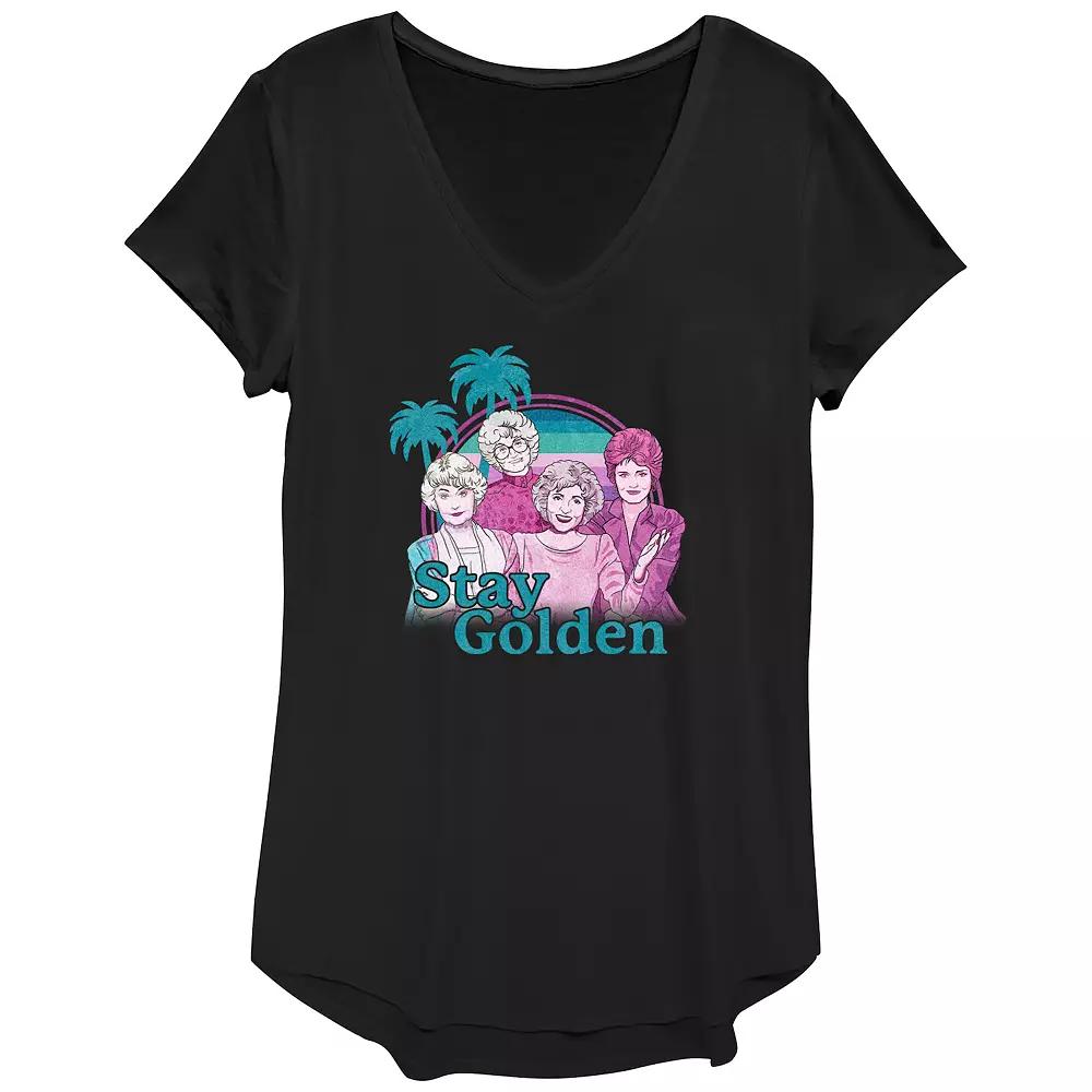 Women's The Golden Girls Stay Golden Graphic Tee,  Product Image