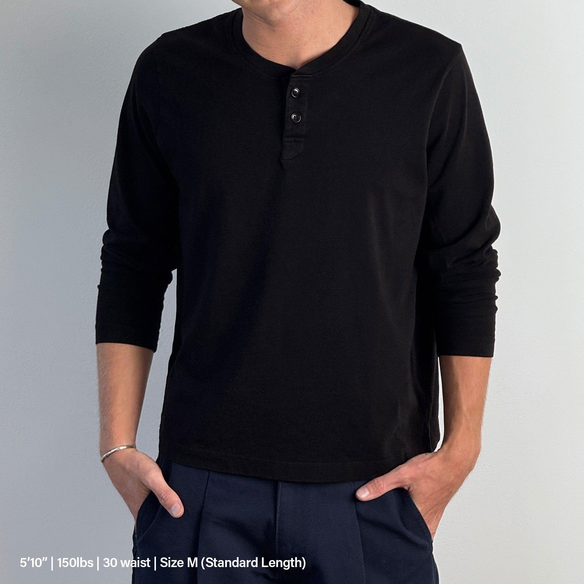 Los Feliz Crop Muscle Tee | Henley Long Sleeve Male Product Image