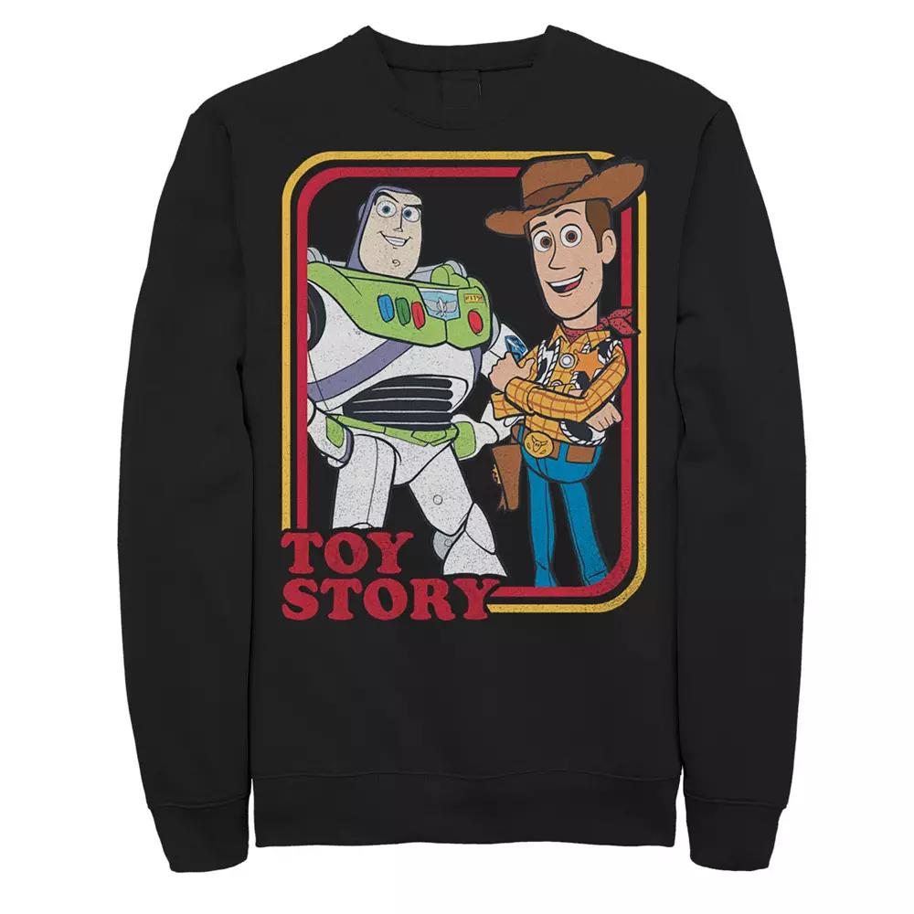 Disney / Pixar's Toy Story Buzz Lightyear And Woody Men's Sweatshirt,  Product Image