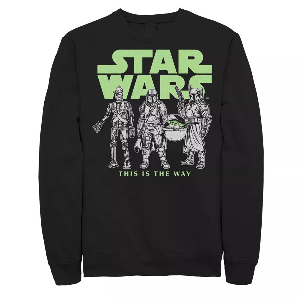 Men's Star Wars Logo Lineup Sweatshirt,  Product Image