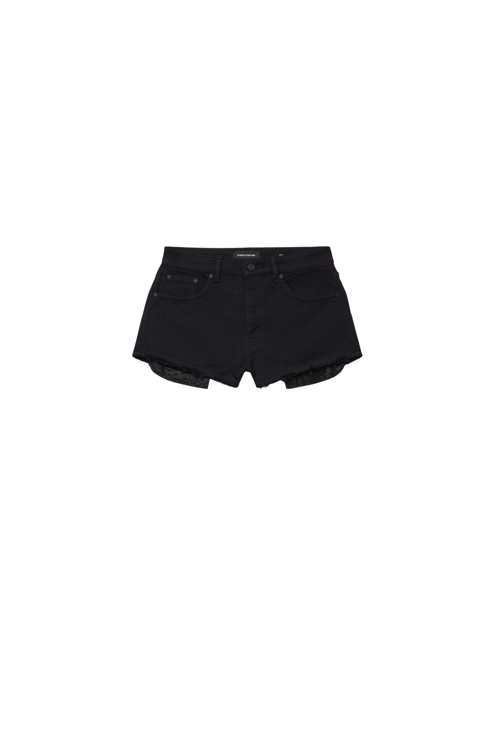 Rhinestone Denim Shorts Female Product Image
