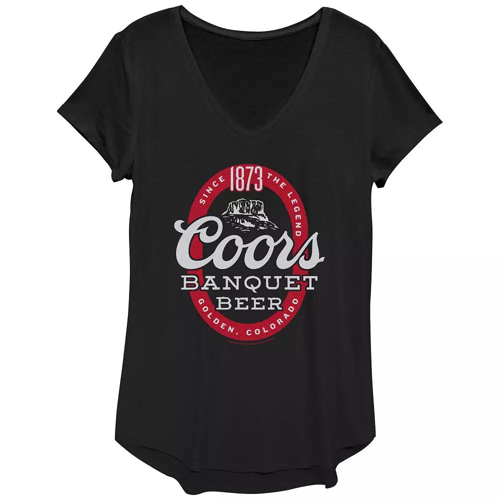 Women's Coors Banquet Beer Graphic Tee,  Product Image