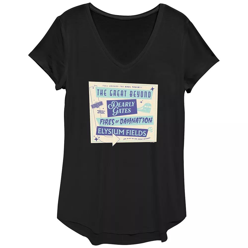 Women's Beetlejuice 2 The Great Beyond Pearly Gates Graphic Tee, Size: XS, Black Product Image