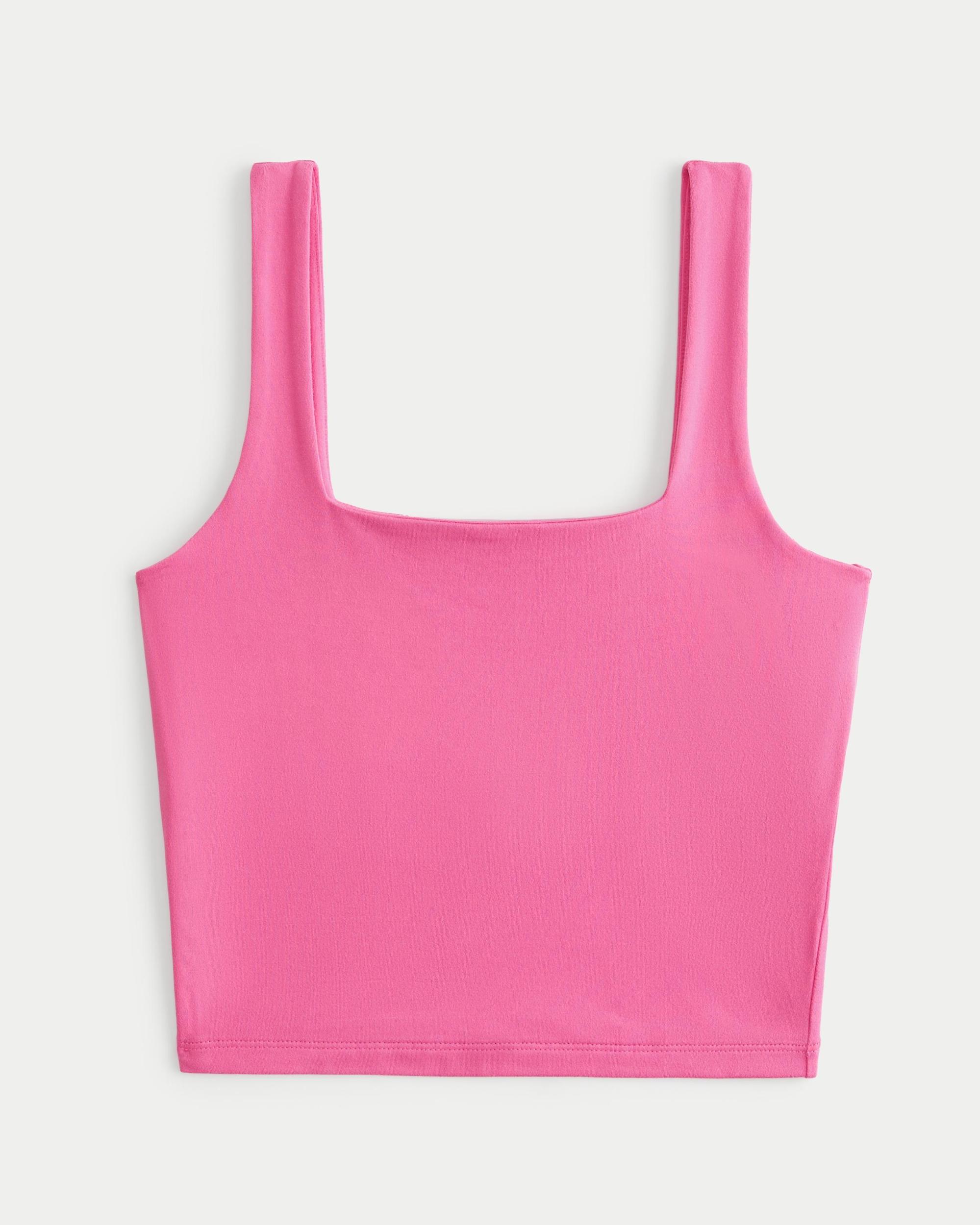 Seamless Fabric Square-Neck Tank Product Image