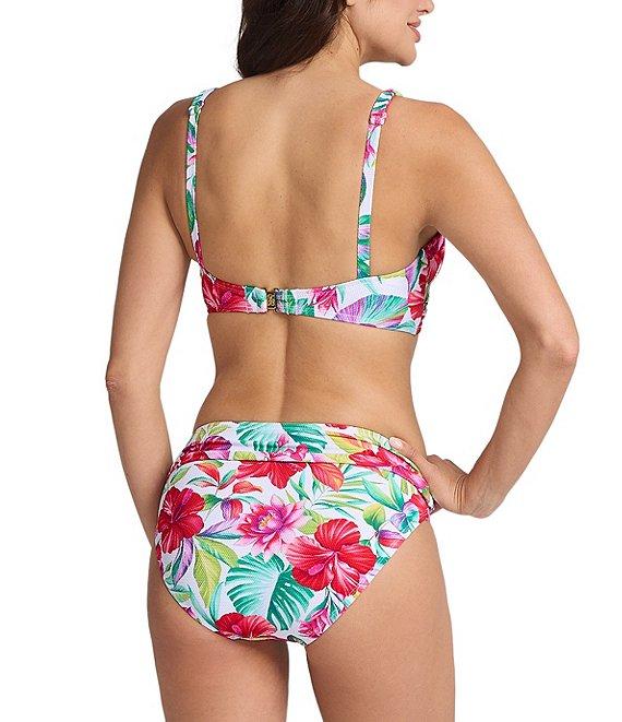 Tommy Bahama Island Cays Fiesta Floral Print High Waist Hipster Swim Bottom Product Image