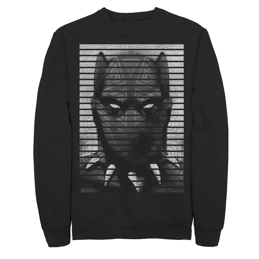 Men's Marvel Black Panther T'Challa Ruler of Wakanda Sweatshirt, Size: Small Product Image