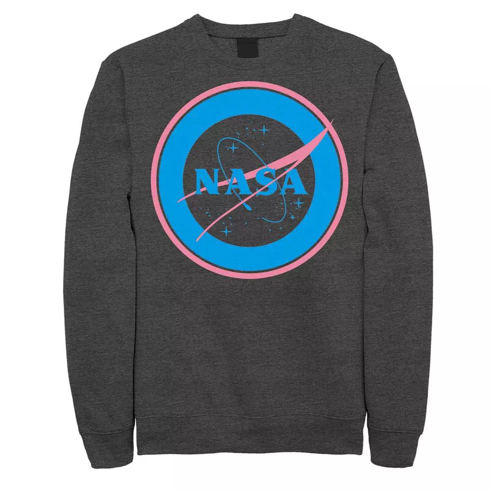 Men's NASA Vibrant Circle Space Logo Sweatshirt,  Product Image