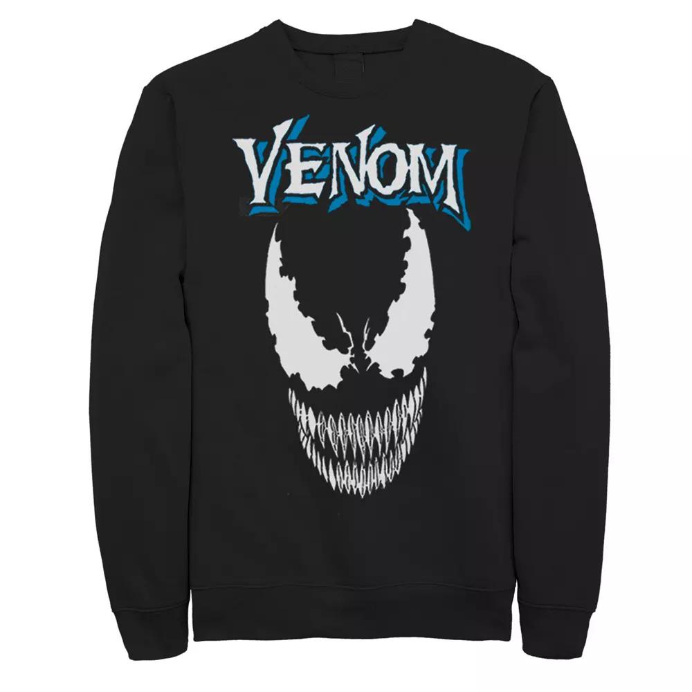 Men's Marvel Venom Face Close Up Fleece,  Product Image