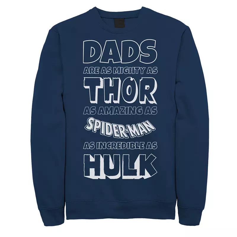 Men's Marvel Avengers Father's Day Dad Traits Fleece,  Product Image
