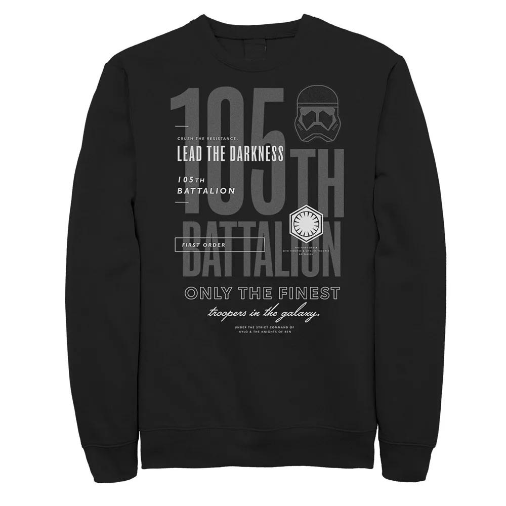 Men's Star Wars The Rise of Skywalker Dark Side Recruitment Sweatshirt, Size: Small, Black Product Image