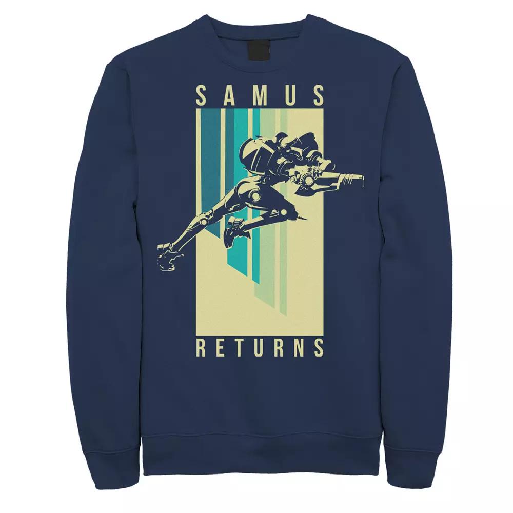 Men's Nintendo Metroid Samus Returns Spotlight Fleece,  Product Image
